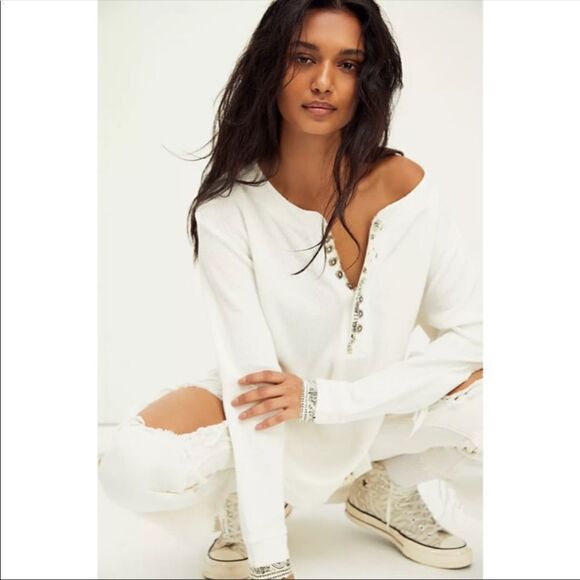 Revolve Free People Ivory Henley - Picture 1 of 9